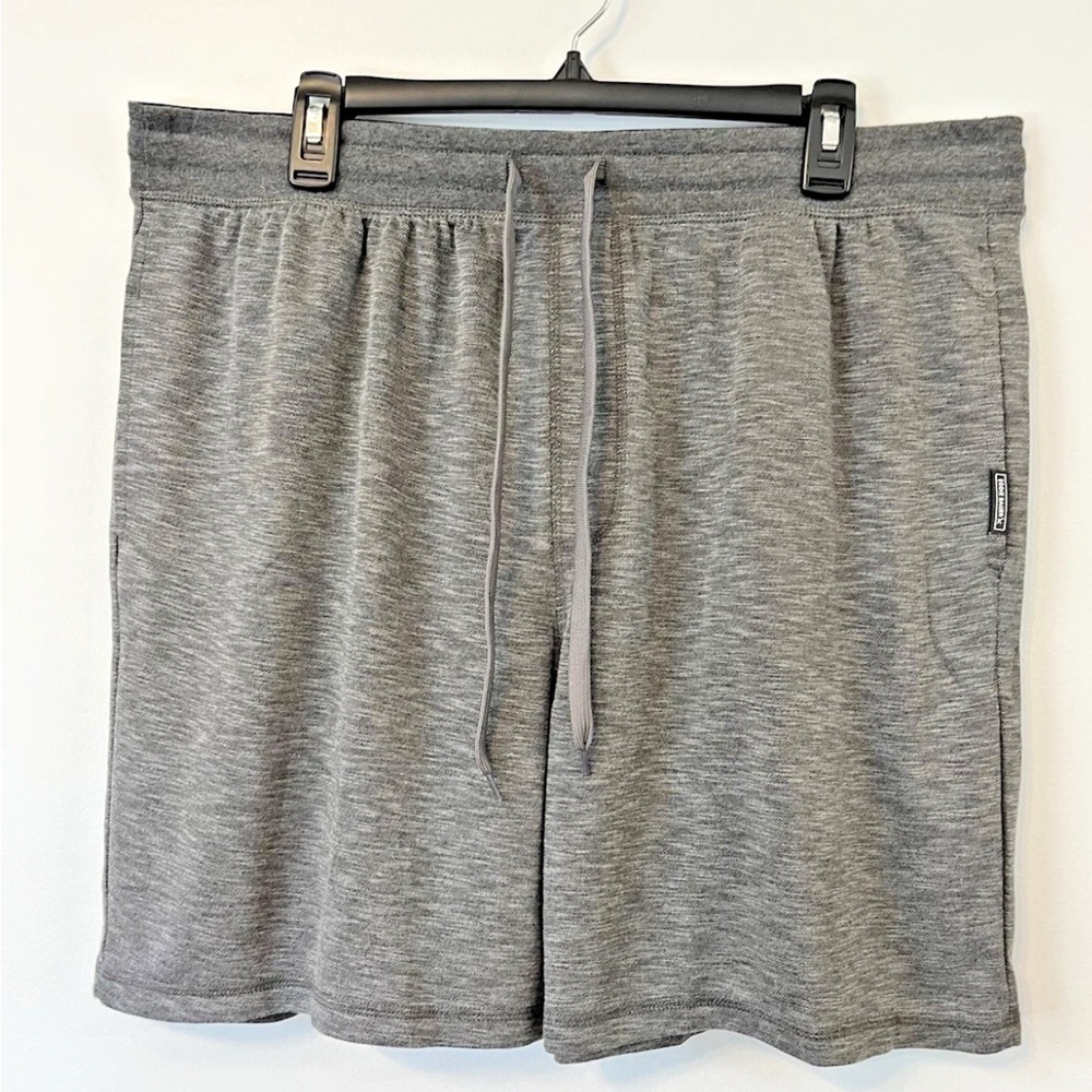 Eddie Bauer Gray Athletic Shorts Soft Jersey‎ Fabric